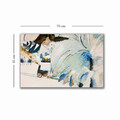 Tablou decorativ, 4570KANDINSKY021, Lemn, Multicolor