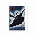 Tablou decorativ, 4570KANDINSKY024, Lemn, Multicolor