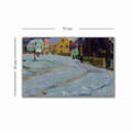 Tablou decorativ, 4570KANDINSKY025, Lemn, Multicolor