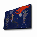 Tablou decorativ, 4570KANDINSKY027, Lemn, Multicolor