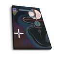 Tablou decorativ, 4570KANDINSKY032, Lemn, Multicolor