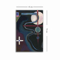 Tablou decorativ, 4570KANDINSKY032, Lemn, Multicolor