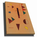 Tablou decorativ, 70100KANDINSKY002, Canvas, Lemn, Multicolor