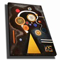Tablou decorativ, 70100KANDINSKY014, Canvas, Lemn, Multicolor