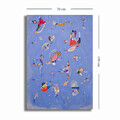 Tablou decorativ, 70100KANDINSKY033, Canvas, Lemn, Multicolor
