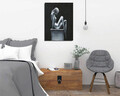 Tablou decorativ, DC200, Rama din lemn (grosime 3 cm), Multicolor