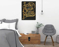 Tablou decorativ, DC228, Rama din lemn (grosime 3 cm), Multicolor