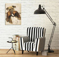 Tablou decorativ, DC235, Rama din lemn (grosime 3 cm), Multicolor