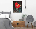 Tablou decorativ, DC236, Rama din lemn (grosime 3 cm), Multicolor