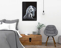 Tablou decorativ, DC265, Rama din lemn (grosime 3 cm), Multicolor