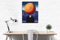 Tablou decorativ, DC283, Rama din lemn (grosime 3 cm), Multicolor