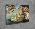 Tablou decorativ, DC297, Rama din lemn (grosime 3 cm), Multicolor