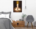 Tablou decorativ, DC298, Rama din lemn (grosime 3 cm), Multicolor