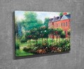 Tablou decorativ, DC305, Rama din lemn (grosime 3 cm), Multicolor