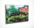 Tablou decorativ, DC305, Rama din lemn (grosime 3 cm), Multicolor