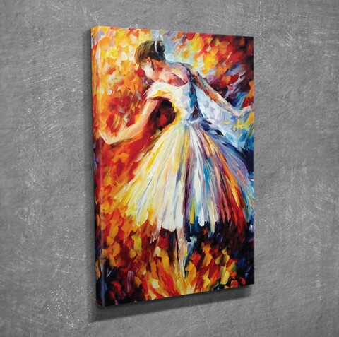 Tablou decorativ, DC309, Rama din lemn (grosime 3 cm), Multicolor