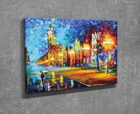 Tablou decorativ, DC313, Rama din lemn (grosime 3 cm), Multicolor