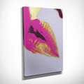 Tablou decorativ, DC347, Rama din lemn (grosime 3 cm), Multicolor