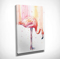 Tablou decorativ, DC358, Rama din lemn (grosime 3 cm), Multicolor