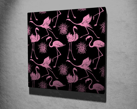 Tablou decorativ, KC222, Rama din lemn (grosime 3 cm), Multicolor