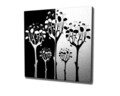Tablou decorativ, KC223, Rama din lemn (grosime 3 cm), Multicolor