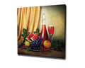 Tablou decorativ, KC231, Rama din lemn (grosime 3 cm), Multicolor