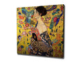 Tablou decorativ, KC242, Rama din lemn (grosime 3 cm), Multicolor
