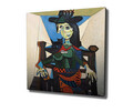 Tablou decorativ, KC246, Rama din lemn (grosime 3 cm), Multicolor