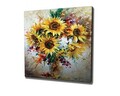 Tablou decorativ, KC265, Rama din lemn (grosime 3 cm), Multicolor