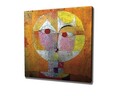 Tablou decorativ, KC267, Rama din lemn (grosime 3 cm), Multicolor