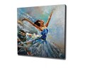 Tablou decorativ, KC268, Cadru: 100% LEMN (grosime: 3 cm), Multicolor