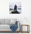 Tablou decorativ, KC269, Rama din lemn (grosime 3 cm), Multicolor