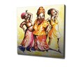 Tablou decorativ, KC278, Rama din lemn (grosime 3 cm), Multicolor
