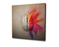 Tablou decorativ, KC298, Rama din lemn (grosime 3 cm), Multicolor