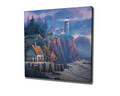Tablou decorativ, KC307, Rama din lemn (grosime 3 cm), Multicolor
