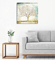 Tablou decorativ, KC329, Cadru: 100% LEMN (grosime: 3 cm), Multicolor