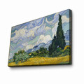 Tablou decorativ, 4570VANGOGH001, Canvas, Lemn, Multicolor