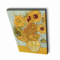 Tablou decorativ, 4570VANGOGH003, Canvas, Lemn, Multicolor