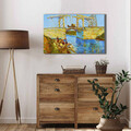 Tablou decorativ, 4570VANGOGH004, Lemn, Multicolor