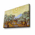 Tablou decorativ, 4570VANGOGH005, Canvas, Lemn, Multicolor
