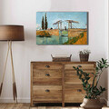 Tablou decorativ, 4570VANGOGH006, Lemn, Multicolor