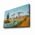 Tablou decorativ, 4570VANGOGH006, Lemn, Multicolor