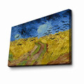 Tablou decorativ, 4570VANGOGH008, Lemn, Multicolor