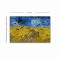Tablou decorativ, 4570VANGOGH008, Lemn, Multicolor