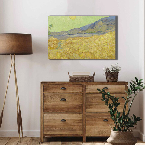 Tablou decorativ, 4570VANGOGH010, Lemn, Multicolor