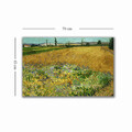 Tablou decorativ, 4570VANGOGH012, Lemn, Multicolor