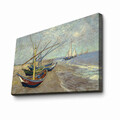Tablou decorativ, 4570VANGOGH013, Lemn, Multicolor