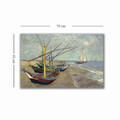 Tablou decorativ, 4570VANGOGH013, Lemn, Multicolor
