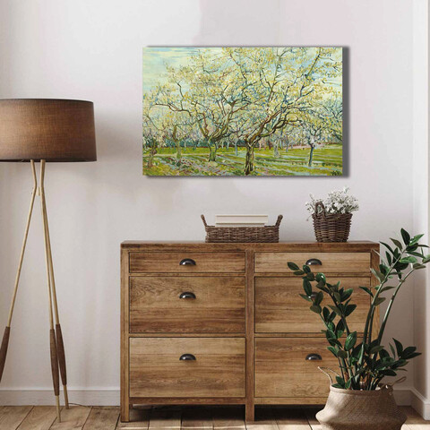Tablou decorativ, 4570VANGOGH017, Lemn, Multicolor