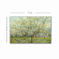 Tablou decorativ, 4570VANGOGH017, Lemn, Multicolor